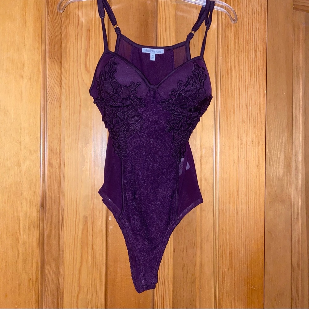 Purple Body suit